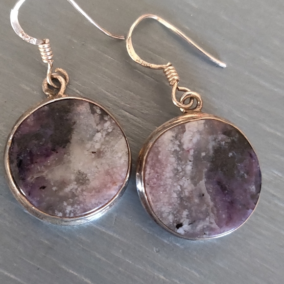 Jewelry - Amethyst Sterling Silver Earrings
